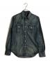 RRL（ダブルアールエル）の古着「コンチョボタンデニムウエスタンシャツ」｜インディゴ