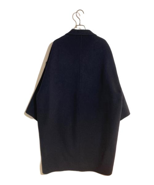 MUSE de Deuxieme Classe（ミューズ ドゥーズィエム クラス）MUSE de Deuxieme Classe (ミューズ ドゥーズィエム クラス) ウールアンゴラリバーコート ネイビー サイズ:FREEの古着・服飾アイテム