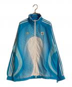 adidas×NTS Radioアディダス×NTSラジオ）の古着「Allover Print SST Track Top/」｜スカイブルー