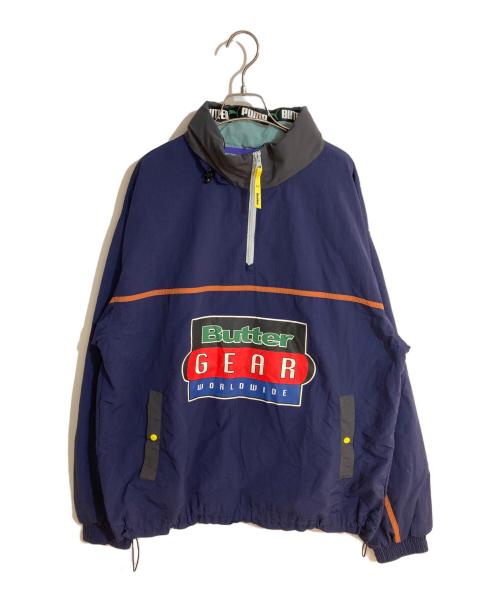 PUMA（プーマ）PUMA (プーマ) BUTTER GOODS (バターグッズ) LIGHTWEIGHT POP OVER TOP ネイビー サイズ:Mの古着・服飾アイテム