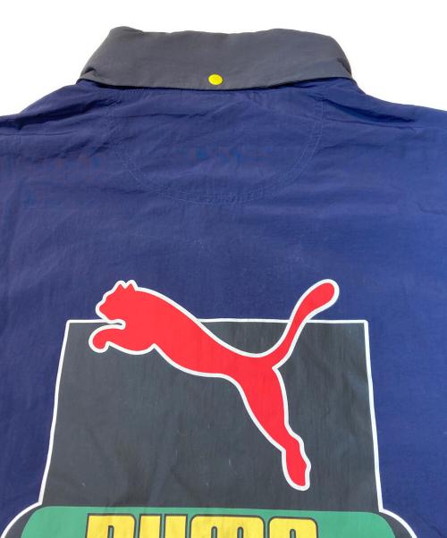 PUMA（プーマ）PUMA (プーマ) BUTTER GOODS (バターグッズ) LIGHTWEIGHT POP OVER TOP ネイビー サイズ:Mの古着・服飾アイテム