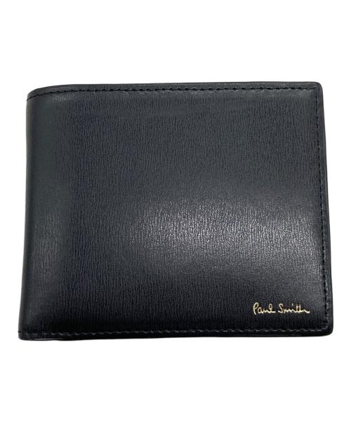 PAUL SMITH（ポールスミス）Paul Smith  (ポールスミス) CITY EMBOSS WALLET ブラックの古着・服飾アイテム