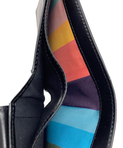 PAUL SMITH（ポールスミス）Paul Smith  (ポールスミス) CITY EMBOSS WALLET ブラックの古着・服飾アイテム