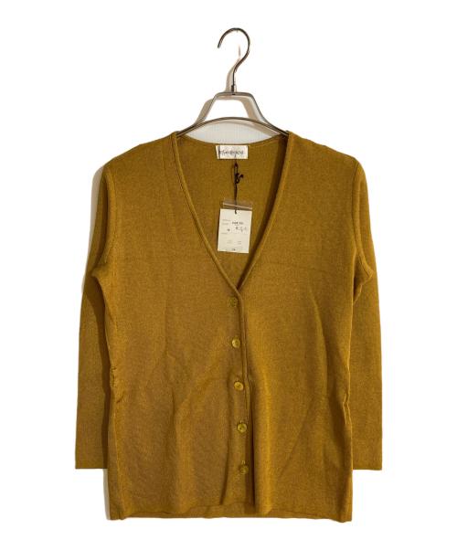 Yves Saint Laurent（イヴサンローラン）Yves Saint Laurent (イヴサンローラン) ニットカーディガン オリーブ サイズ:Mの古着・服飾アイテム