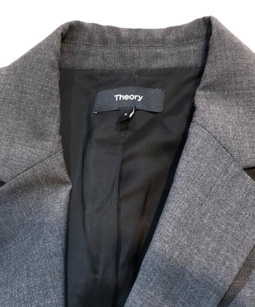 theory（セオリー）theory (セオリー) Traceable Wool Shrkn Patch PKT グレー サイズ:２の古着・服飾アイテム