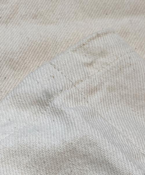 theory（セオリー）theory (セオリー) NATURAL DENIM HW WIDE JEAN ベージュ サイズ:24の古着・服飾アイテム