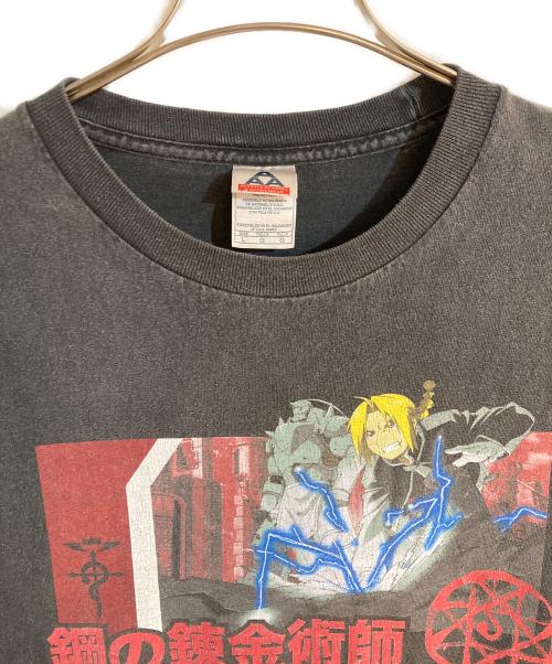 ALSTYLE APPAREL & ACTIVEWEAR（アレスタイルアパレル＆アクティブウェア）ALSTYLE APPAREL & ACTIVEWEAR (アレスタイルアパレル＆アクティブウェア) アニメTシャツ ブラック サイズ:Ｌの古着・服飾アイテム