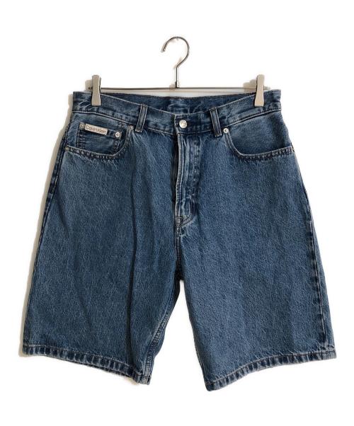 Calvin Klein（カルバンクライン）Calvin Klein (カルバンクライン) Straight Fit 90s Denim Shorts インディゴ サイズ:W30の古着・服飾アイテム
