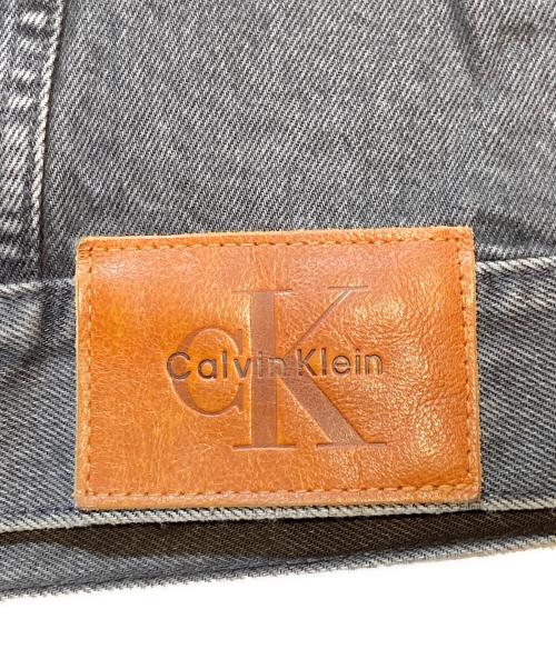 Calvin Klein Jeans（カルバンクラインジーンズ）Calvin Klein Jeans (カルバンクラインジーンズ) 90s ブラックデニムトラッカージャケット ブラック サイズ:Sの古着・服飾アイテム