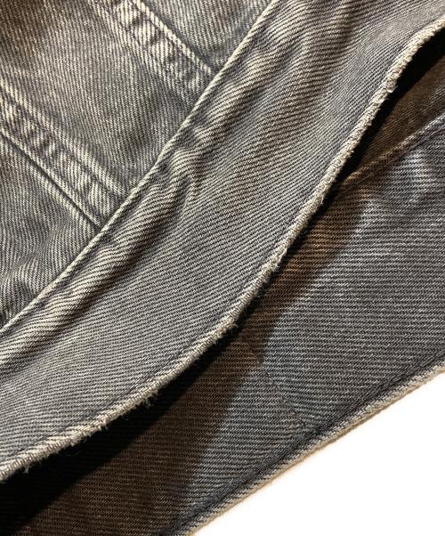 Calvin Klein Jeans（カルバンクラインジーンズ）Calvin Klein Jeans (カルバンクラインジーンズ) 90s ブラックデニムトラッカージャケット ブラック サイズ:Sの古着・服飾アイテム