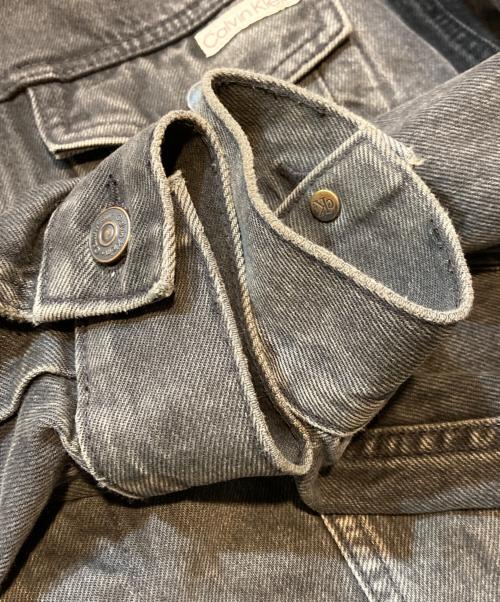 Calvin Klein Jeans（カルバンクラインジーンズ）Calvin Klein Jeans (カルバンクラインジーンズ) 90s ブラックデニムトラッカージャケット ブラック サイズ:Sの古着・服飾アイテム