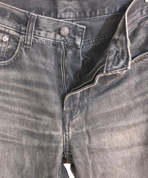 Calvin Klein（カルバンクライン）Calvin Klein (カルバンクライン) 90s ストレートブラックジーンズ ブラック サイズ:W28×L32の古着・服飾アイテム