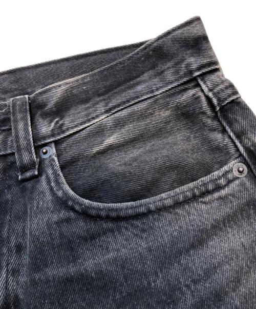 Calvin Klein（カルバンクライン）Calvin Klein (カルバンクライン) 90s ストレートブラックジーンズ ブラック サイズ:W28×L32の古着・服飾アイテム