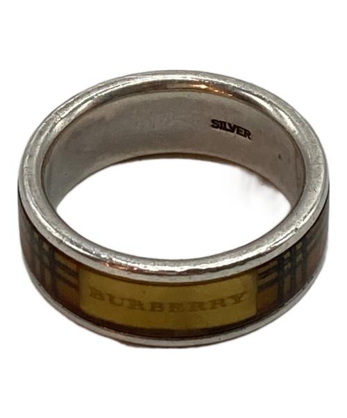 BURBERRY LONDON（バーバリーロンドン）BURBERRY LONDON (バーバリーロンドン) ノバチェックリング ブラウン サイズ:13号の古着・服飾アイテム