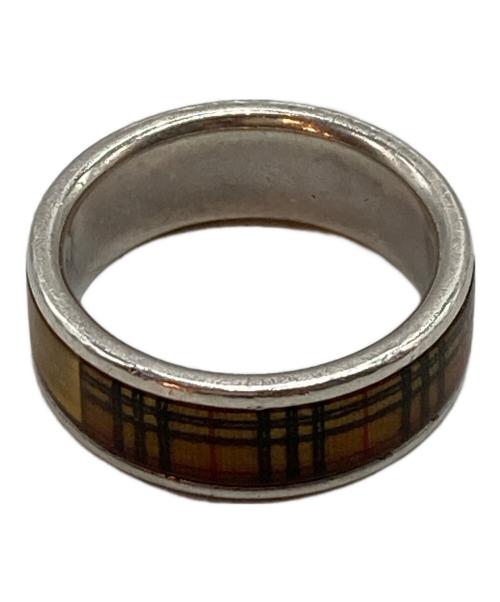 BURBERRY LONDON（バーバリーロンドン）BURBERRY LONDON (バーバリーロンドン) ノバチェックリング ブラウン サイズ:13号の古着・服飾アイテム