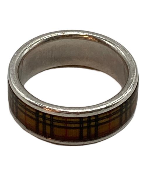 BURBERRY LONDON（バーバリーロンドン）BURBERRY LONDON (バーバリーロンドン) ノバチェックリング ブラウン サイズ:13号の古着・服飾アイテム