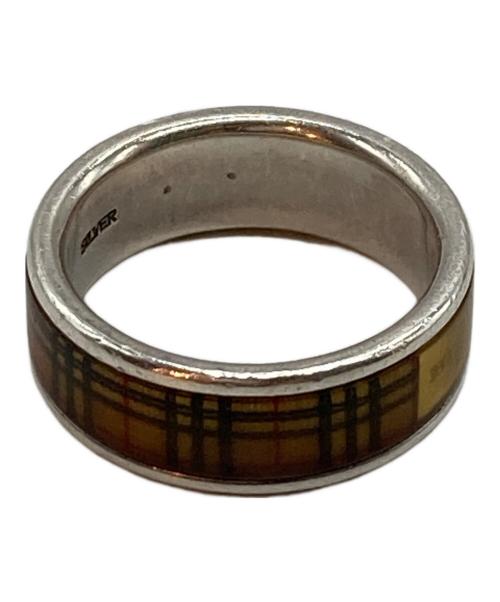 BURBERRY LONDON（バーバリーロンドン）BURBERRY LONDON (バーバリーロンドン) ノバチェックリング ブラウン サイズ:13号の古着・服飾アイテム