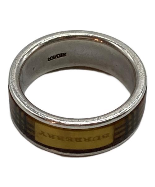 BURBERRY LONDON（バーバリーロンドン）BURBERRY LONDON (バーバリーロンドン) ノバチェックリング ブラウン サイズ:13号の古着・服飾アイテム