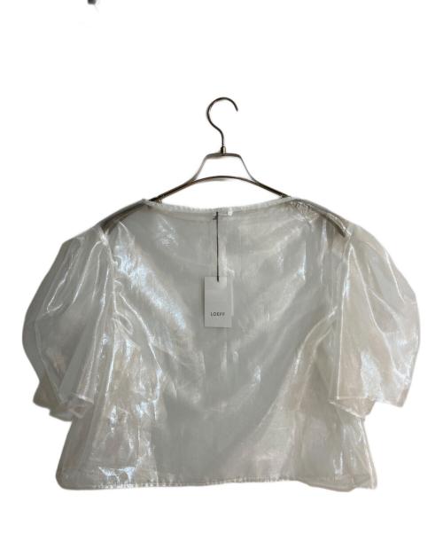 LOEFF（ロエフ）LOEFF (ロエフ) JELLYFISH プルオーバー ブラウス ホワイト サイズ:FREE 未使用品の古着・服飾アイテム