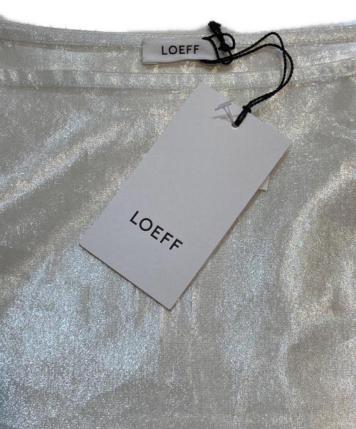 LOEFF（ロエフ）LOEFF (ロエフ) JELLYFISH プルオーバー ブラウス ホワイト サイズ:FREE 未使用品の古着・服飾アイテム