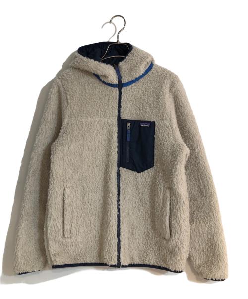 Patagonia（パタゴニア）Patagonia (パタゴニア) Ks Rready Freddy Hoody/キッズレディフレディフーディ アイボリー サイズ:ⅩＸＬの古着・服飾アイテム