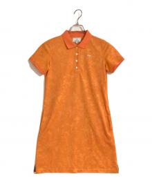 BRIEFING（ブリーフィング）の古着「ポロシャツワンピース」｜オレンジ