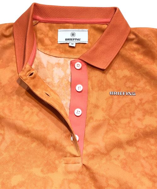 BRIEFING（ブリーフィング）BRIEFING (ブリーフィング) ポロシャツワンピース オレンジ サイズ:Mの古着・服飾アイテム