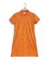 BRIEFING（ブリーフィング）の古着「ポロシャツワンピース」｜オレンジ