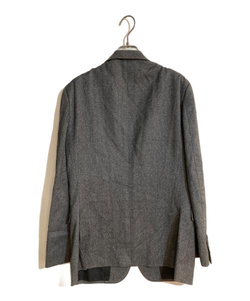 BURBERRY BLACK LABEL（バーバリーブラックレーベル）BURBERRY BLACK LABEL (バーバリーブラックレーベル) ツイードテーラードジャケット グレー サイズ:Mの古着・服飾アイテム