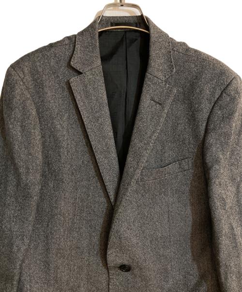 BURBERRY BLACK LABEL（バーバリーブラックレーベル）BURBERRY BLACK LABEL (バーバリーブラックレーベル) ツイードテーラードジャケット グレー サイズ:Mの古着・服飾アイテム