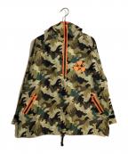 LEMONEDレモネード）の古着「カモ柄ナイロンジャケット」｜オリーブ