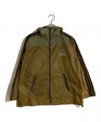 LEMONEDレモネード）の古着「ラインパーカー」｜オリーブ