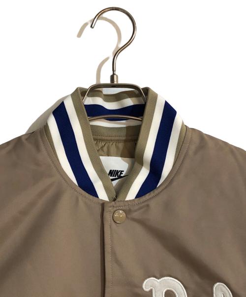 NIKE（ナイキ）NIKE (ナイキ) Dugout Satin Jacket/ダグアウトサテンジャケット ブラウン サイズ:Sの古着・服飾アイテム