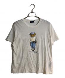 POLO RALPH LAUREN（ポロ・ラルフローレン）の古着「ポロベアプリントカットソー」｜ホワイト