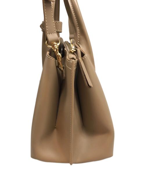 IACUCCI（イアクッチ）IACUCCI (イアクッチ) VELAR2WAYショルダーバッグ ブラウンの古着・服飾アイテム