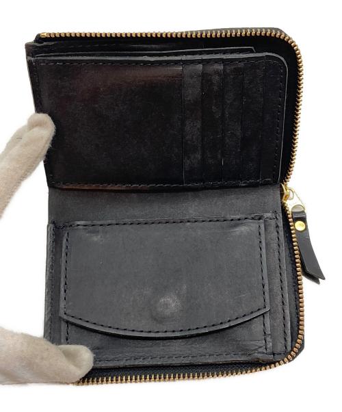 RYU（リュウ）RYU (リュウ) W'z L-Zip (M) WALLET ブラックの古着・服飾アイテム