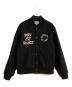 Carhartt WIP（カーハート ワークインプログレス）の古着「WORK Varsity Bomber Jacket/ワークバーシティボンバージャケット」｜ブラック