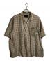 PRADA（プラダ）の古着「総柄シルク半袖シャツ」｜ベージュ