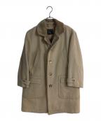 Burberry'sバーバリー）の古着「ボアライニングウールコート」｜ベージュ