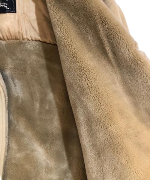 Burberry's（バーバリー）Burberry's (バーバリーズ) ボアライニングウールコート ベージュ サイズ:Mの古着・服飾アイテム