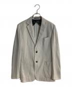 BLACK LABEL CRESTBRIDGEブラックレーベル クレストブリッジ）の古着「カノコテーラードジャケット」｜グレー