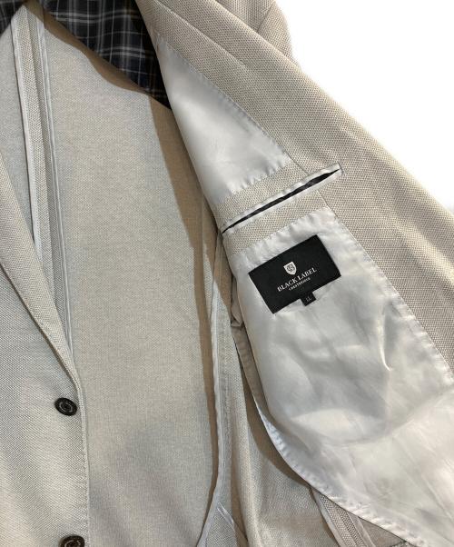 BLACK LABEL CRESTBRIDGE（ブラックレーベル クレストブリッジ）BLACK LABEL CRESTBRIDGE (ブラックレーベル クレストブリッジ) カノコテーラードジャケット グレー サイズ:ＬＬの古着・服飾アイテム