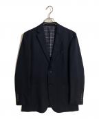 BLACK LABEL CRESTBRIDGEブラックレーベル クレストブリッジ）の古着「テーラードジャケット」｜ネイビー