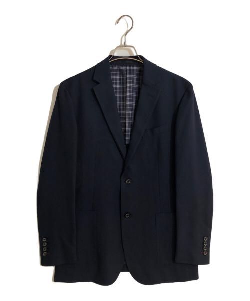 BLACK LABEL CRESTBRIDGE（ブラックレーベル クレストブリッジ）BLACK LABEL CRESTBRIDGE (ブラックレーベル クレストブリッジ) テーラードジャケット ネイビー サイズ:ＬＬの古着・服飾アイテム