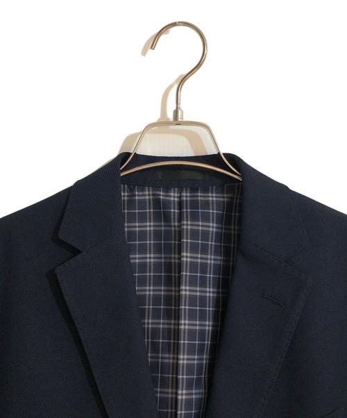 BLACK LABEL CRESTBRIDGE（ブラックレーベル クレストブリッジ）BLACK LABEL CRESTBRIDGE (ブラックレーベル クレストブリッジ) テーラードジャケット ネイビー サイズ:ＬＬの古着・服飾アイテム