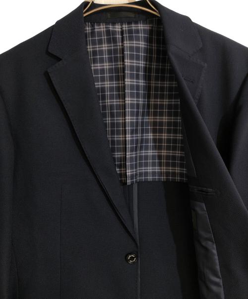 BLACK LABEL CRESTBRIDGE（ブラックレーベル クレストブリッジ）BLACK LABEL CRESTBRIDGE (ブラックレーベル クレストブリッジ) テーラードジャケット ネイビー サイズ:ＬＬの古着・服飾アイテム