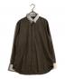 Errico Formicola（エリコフォルミコラ）の古着「クレリックシャツ」｜ブラウン