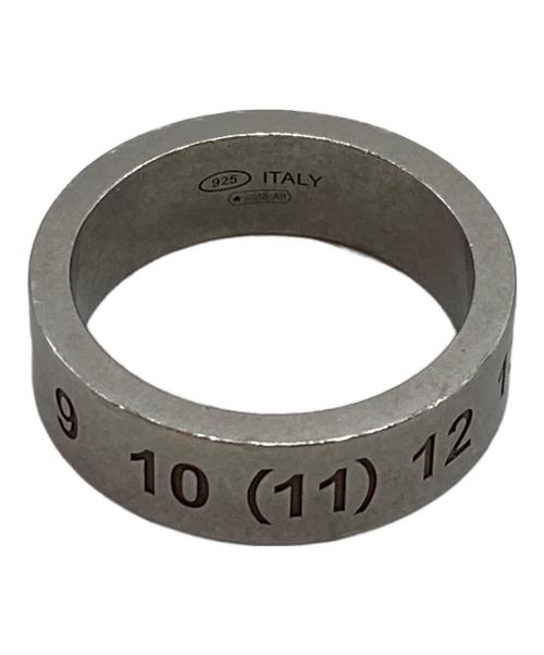 Maison Margiela 11（メゾンマルジェラ 11）Maison Margiela 11 (メゾンマルジェラ 11) ナンバリングリング シルバー サイズ:16号の古着・服飾アイテム