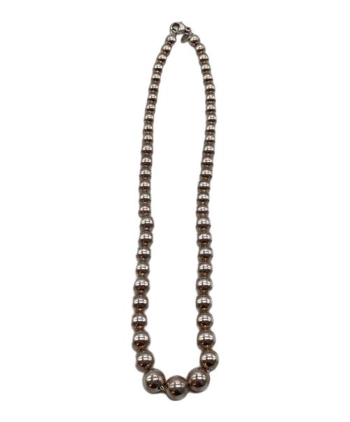 TIFFANY & Co.（ティファニー）Tiffany & Co. (ティファニー) ハードウェアボールチェーンネックレス シルバー サイズ:全長40cmの古着・服飾アイテム