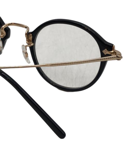 EYEVAN（アイヴァン）EYEVAN (アイヴァン) 伊達眼鏡 ブラック サイズ:48 24-145の古着・服飾アイテム